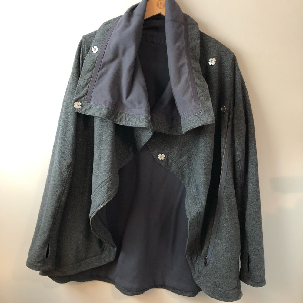 Lululemon METHOD Wrap!  Grey Sz 10 RARE 🦄! - Picture 5 of 13